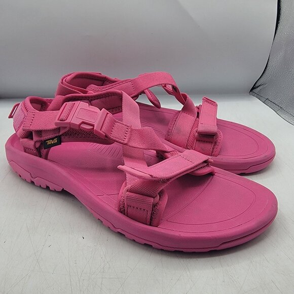 Teva Hurricane Verge Womens 13 Hot Pink Sandals Beach Summer Casual 1121535 - Picture 1 of 13